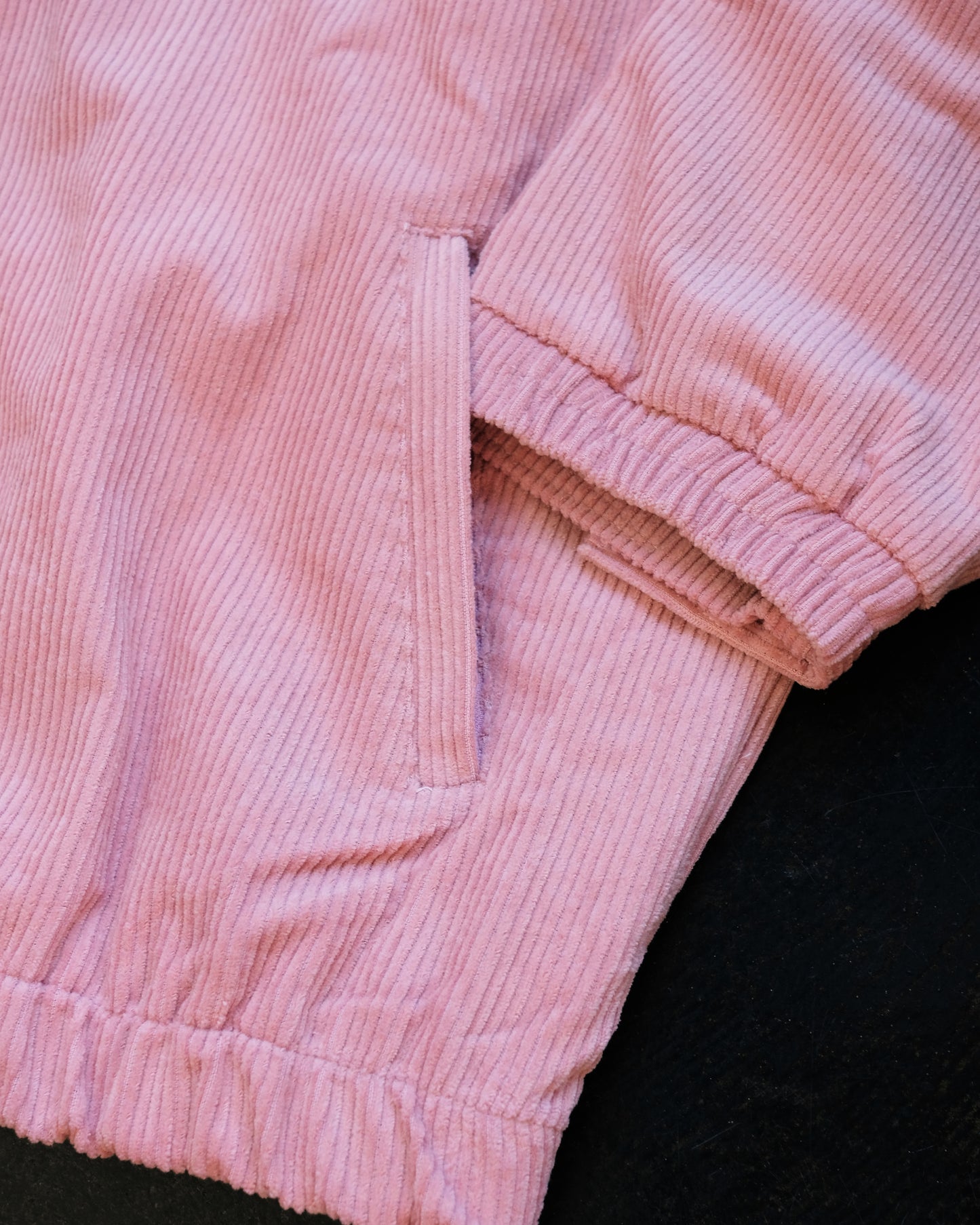 CORDUROY TRACK JACKET