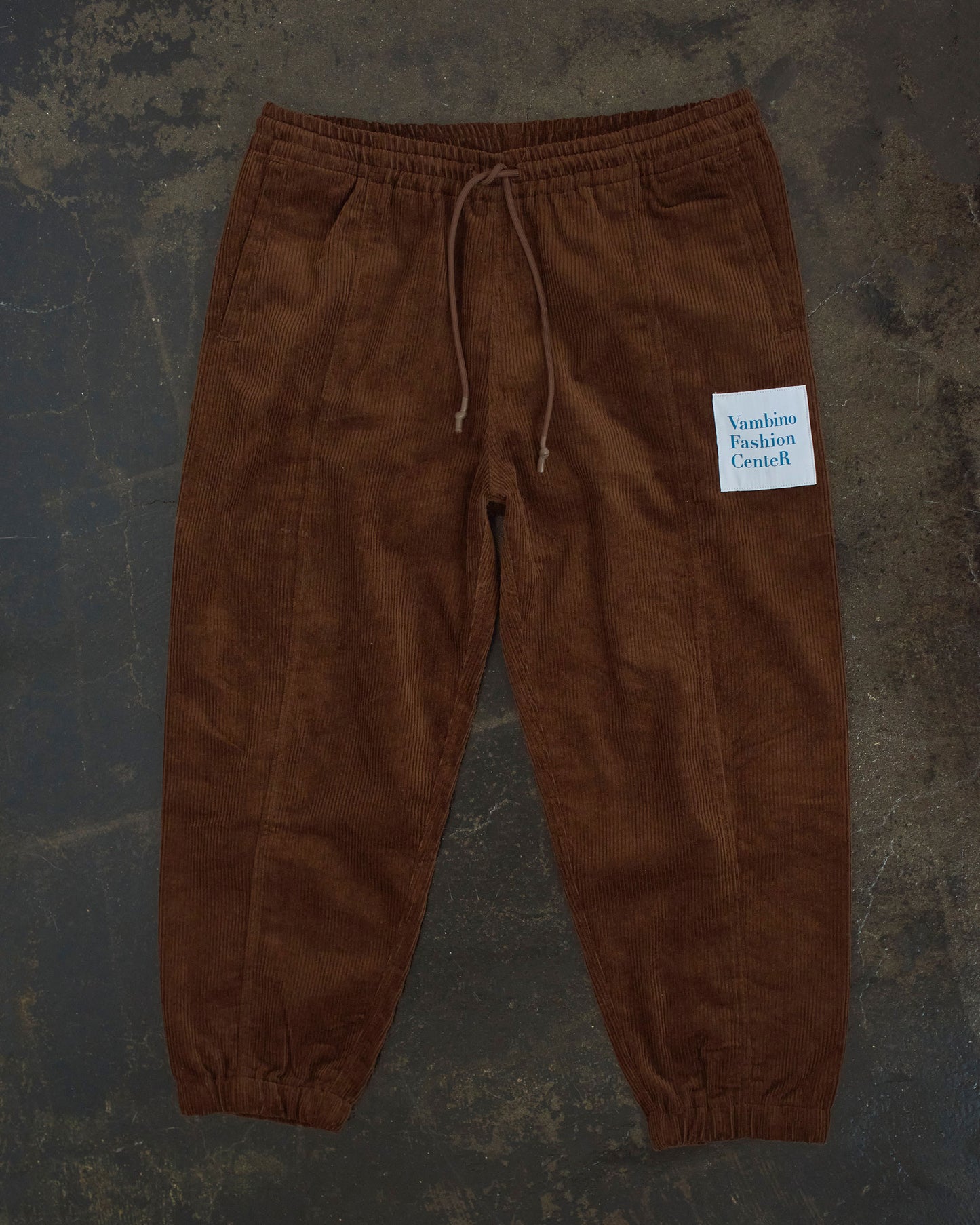 CORDUROY TRACK PANTS