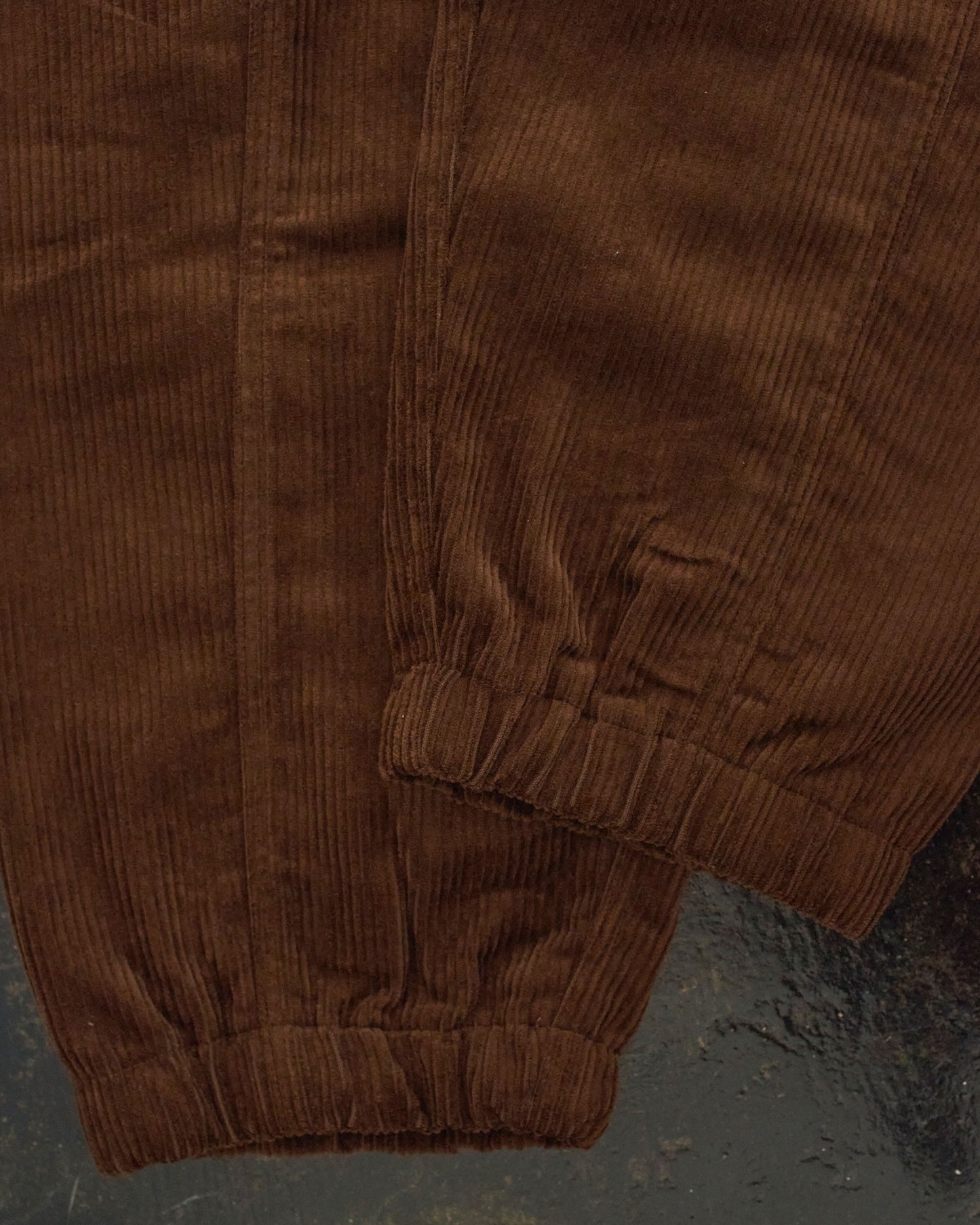 CORDUROY TRACK PANTS