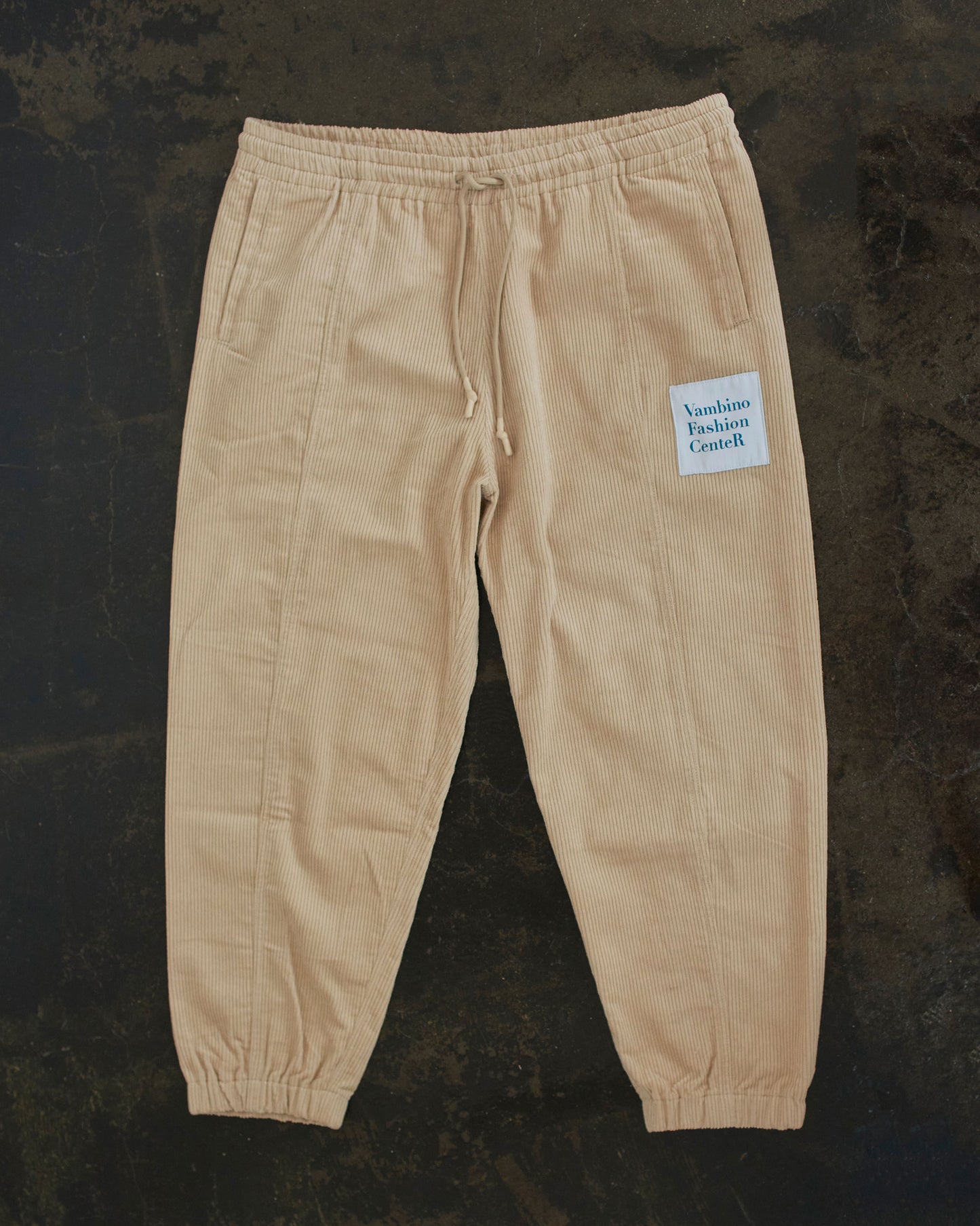 CORDUROY TRACK PANTS