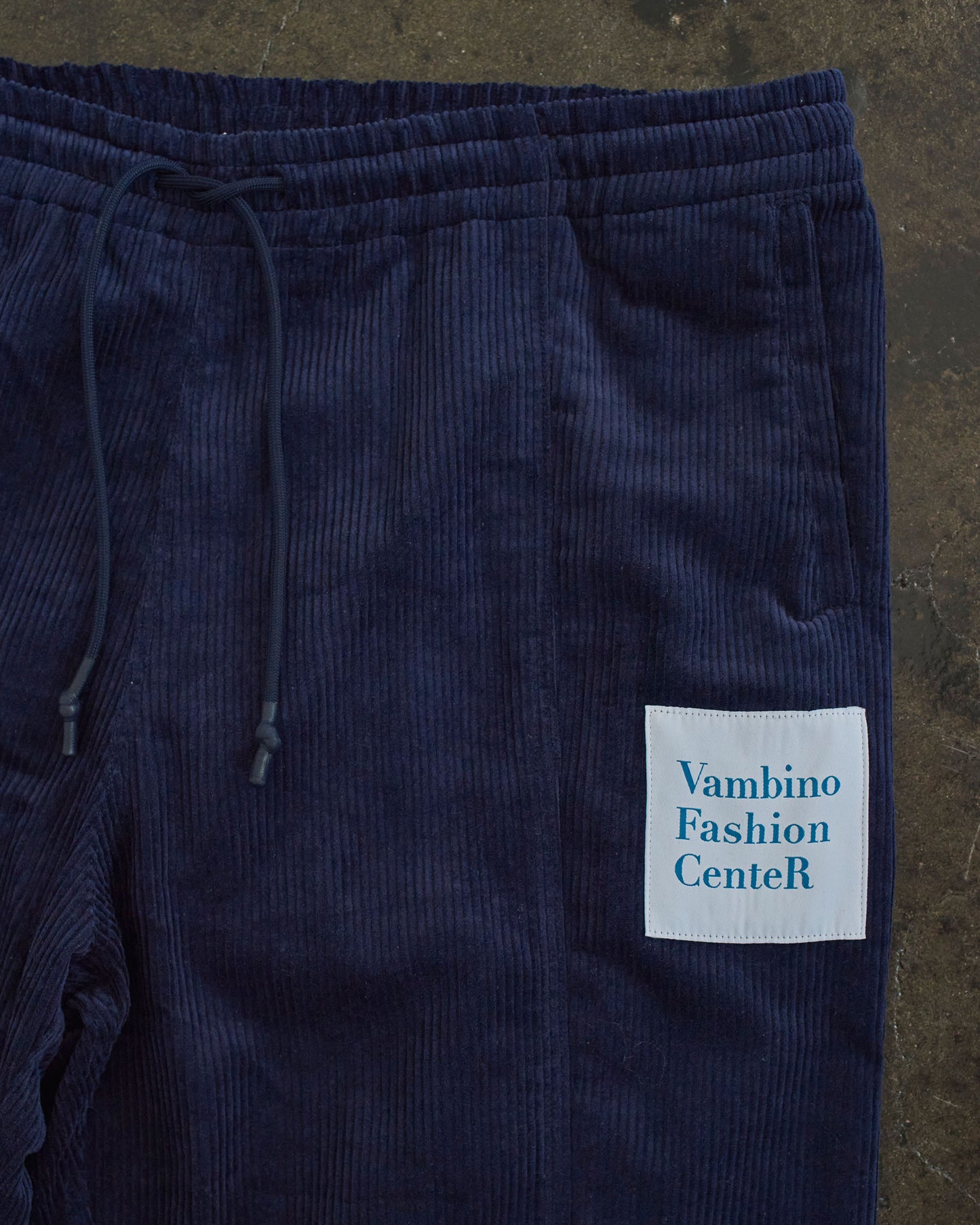 CORDUROY TRACK PANTS