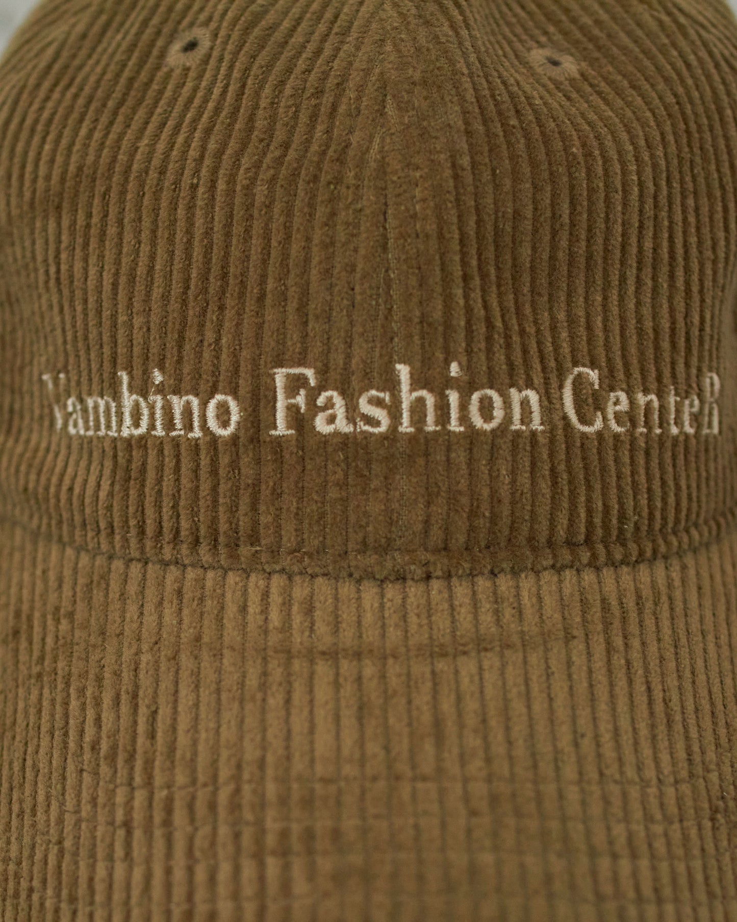 CORDUROY CAP