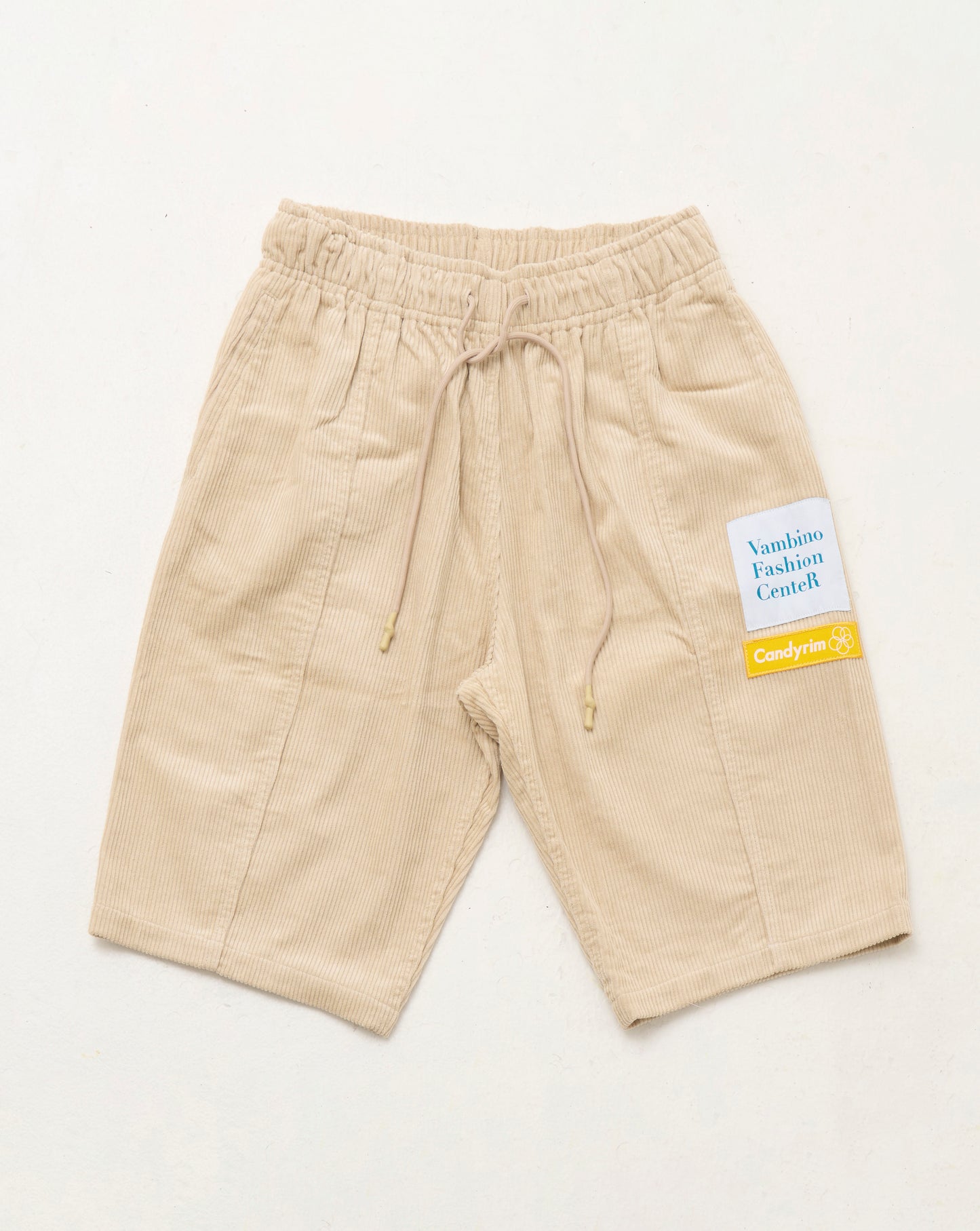 VAMBINO x candyrim　3QUARTERS CORDUROYSHORTS