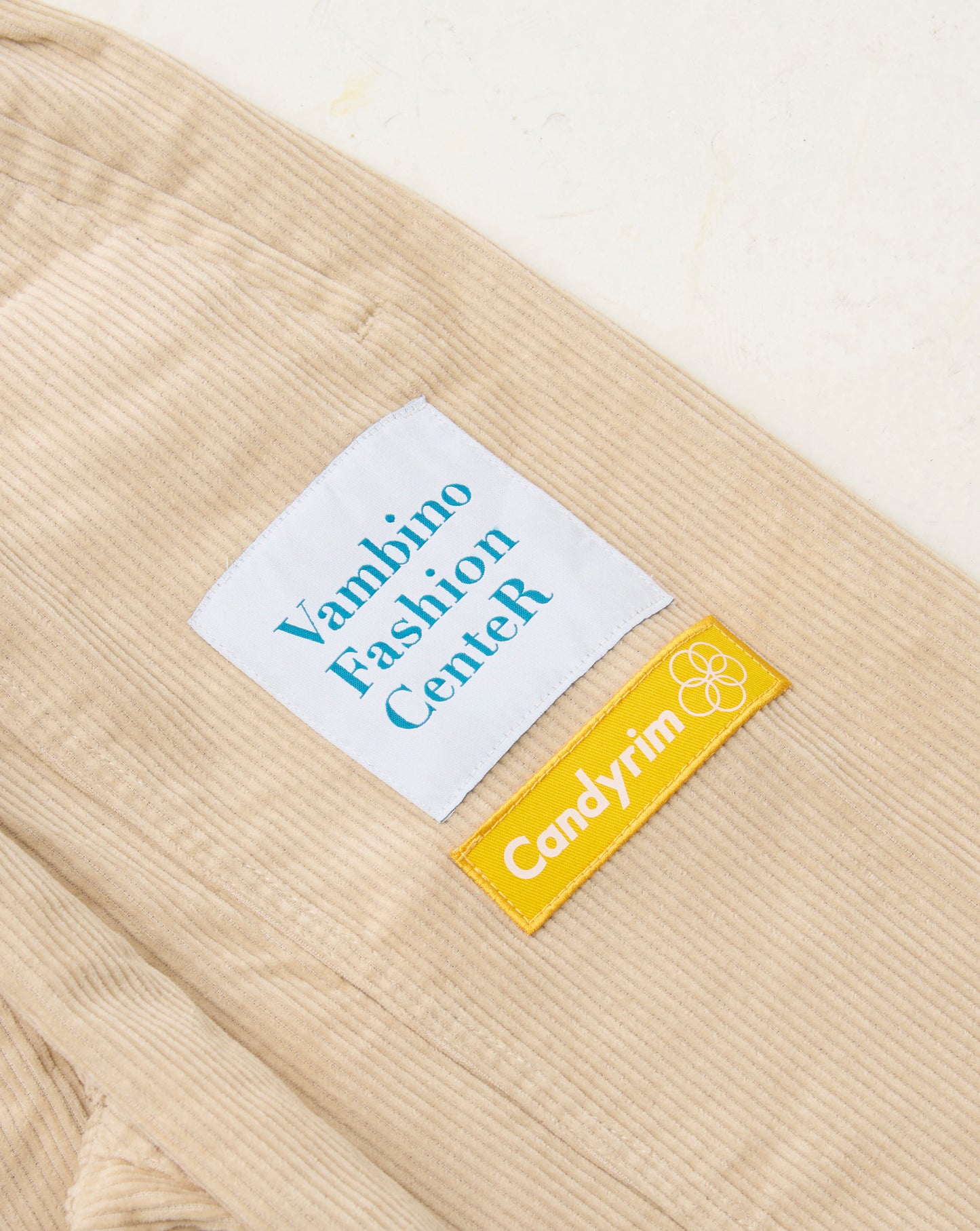 VAMBINO x candyrim　3QUARTERS CORDUROYSHORTS