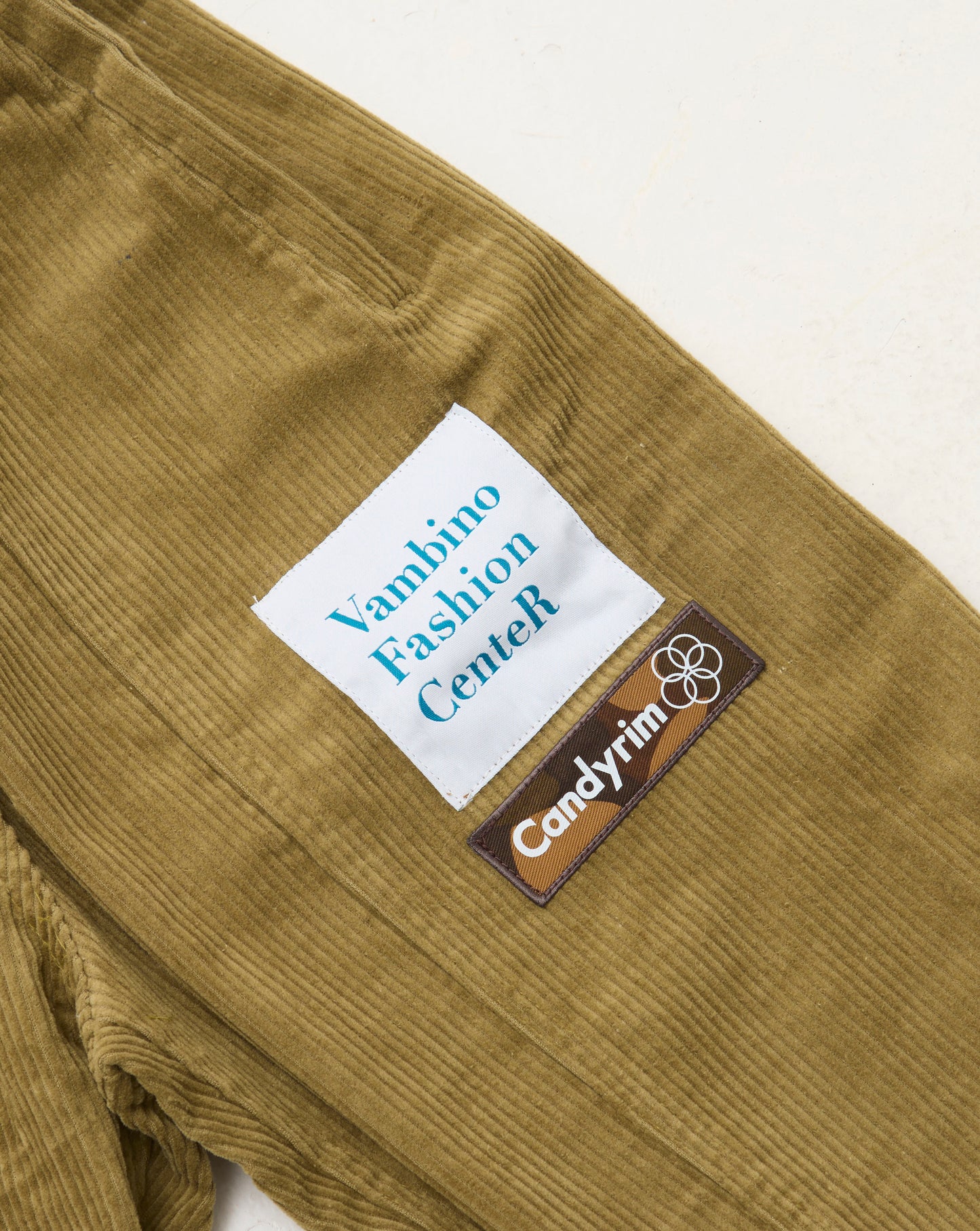 VAMBINO x candyrim　3QUARTERS CORDUROYSHORTS